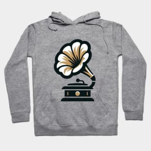 vintage gramophone Hoodie